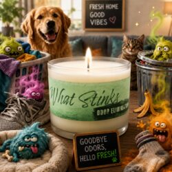 MINI <br> What Stinks? <br><small><font color="cbaf4e">[Odor Eliminator]</font></small>